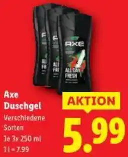 Lidl Axe Duschgel Angebot