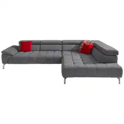 XXXLutz Ecksofa in Chenille Grau Angebot