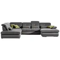 XXXLutz Wohnlandschaft in Mikrofaser Grau Angebot