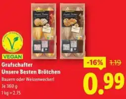 Lidl Grafschafter Unsere Besten Brötchen Angebot