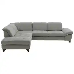 XXXLutz Ecksofa in Webstoff Grau Angebot