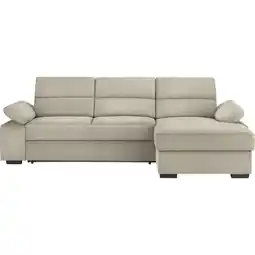 XXXLutz Ecksofa in Webstoff Beige Angebot