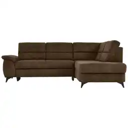 XXXLutz Ecksofa in Lederlook Braun Angebot