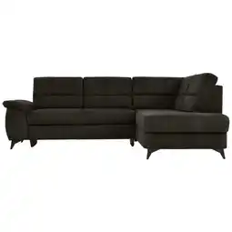 XXXLutz Ecksofa in Lederlook Dunkelbraun Angebot