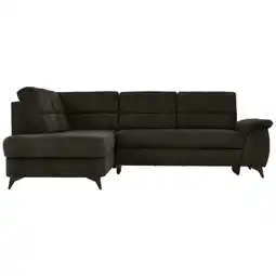XXXLutz Ecksofa in Lederlook Schwarz Angebot