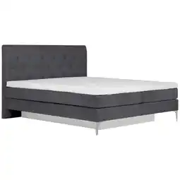 XXXLutz Boxspringbett 180/200 cm in Dunkelgrau Angebot