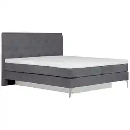 XXXLutz Boxspringbett 180/200 cm in Grau Angebot