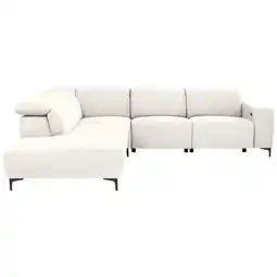 XXXLutz Ecksofa in Flachgewebe Beige Angebot