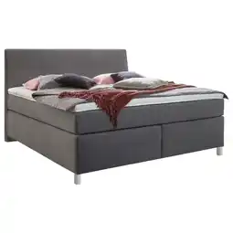 XXXLutz Boxspringbett 180/200 cm in Grau Angebot