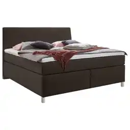 XXXLutz Boxspringbett 180/200 cm in Schlammfarben Angebot