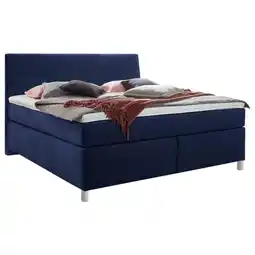 XXXLutz Boxspringbett 160/200 cm in Dunkelblau Angebot