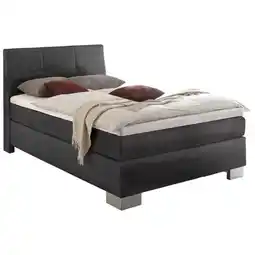 XXXLutz Boxspringbett 140/200 cm in Dunkelgrau Angebot