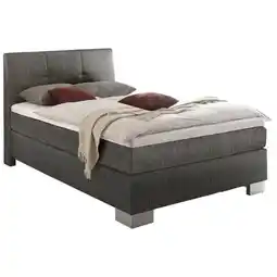 XXXLutz Boxspringbett 120/200 cm in Anthrazit Angebot