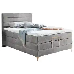 XXXLutz Boxspringbett 140/200 cm in Hellgrau Angebot