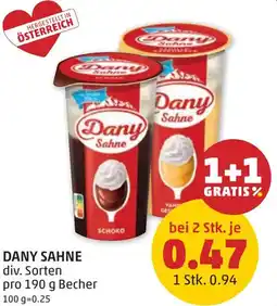 PENNY Dany Sahne Angebot