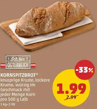PENNY Kornspitzbrot Angebot