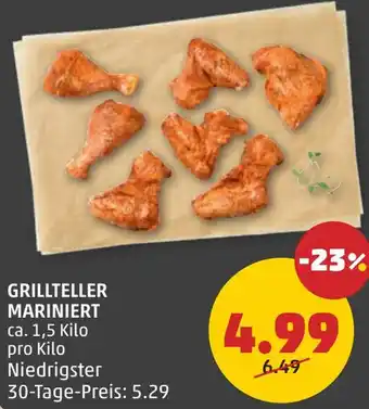 PENNY Grillteller mariniert Angebot