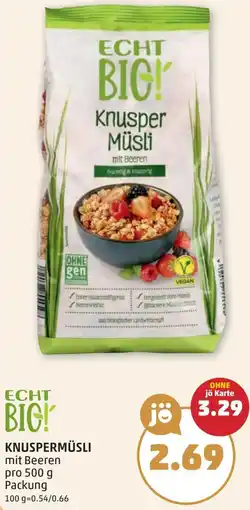 PENNY Knusper Müsli Angebot