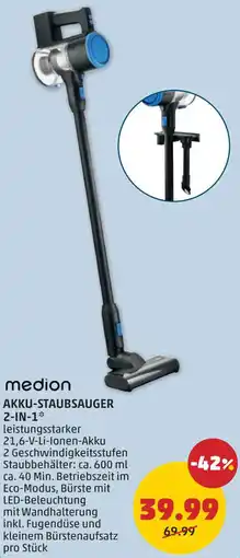 PENNY Medion akku-staubsauger Angebot