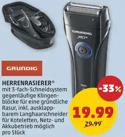 PENNY Grundig herrenrasierer Angebot