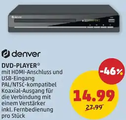 PENNY Denver dvd-player Angebot