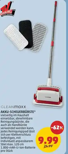 PENNY Cleanmaxx akku-scheuerbürste Angebot