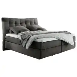 XXXLutz Boxspringbett 180/200 cm in Anthrazit Angebot