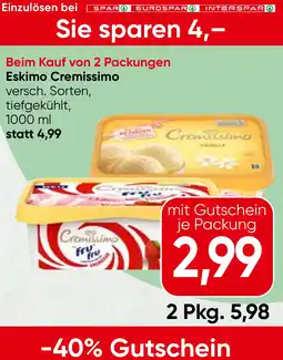 Spar Eskimo Cremissimo Angebot