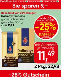 Spar Dallmayr Prodomo Angebot