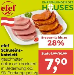 ADEG efef Schweinskotelett Angebot