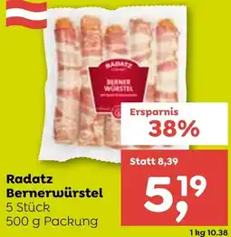 ADEG Radatz Bernerwürstel Angebot