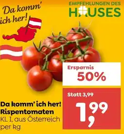 ADEG Da komm'ich her! Rispentomaten Angebot