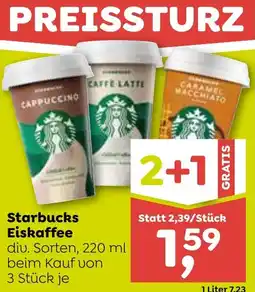 ADEG Starbucks Eiskaffee Angebot