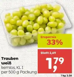 ADEG Trauben weiß Angebot