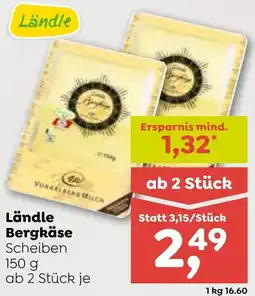 ADEG Ländle Bergkäse Angebot