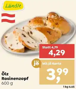 ADEG Ländle Rosinenzopf Angebot