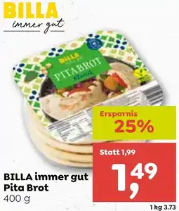 ADEG BILLA immer gut Pita Brot Angebot