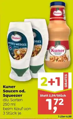 ADEG Kuner Saucen od. Squeezer Angebot