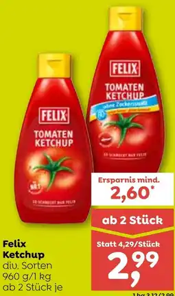 ADEG Felix Ketchup Angebot