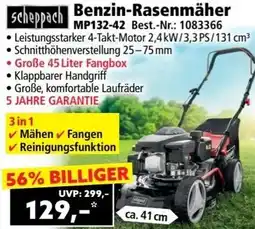 Norma scheppach Benzin Rasenmäher Angebot