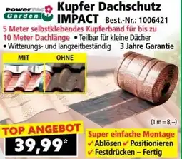 Norma Powered Garden Kupfer Dachschutz IMPACT Angebot