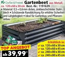 Norma Garten & Freizeit Gartenbeet Angebot