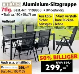 Norma CHILLROI Aluminium Sitzgruppe Angebot