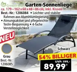Norma GreenYard Garten Sonnenliege Angebot
