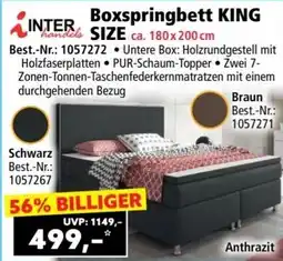 Norma Boxspringbett king size Angebot
