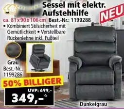 Norma Sessel mit elektr. Aufstehhilfe Angebot