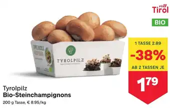 MPreis Tyrolpilz Bio-Steinchampignons Angebot