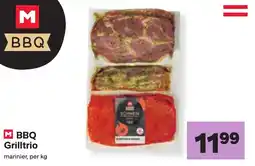 MPreis BBQ Grilltrio Angebot