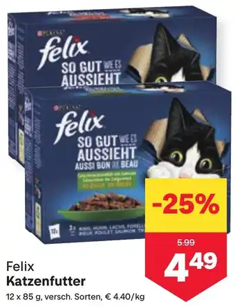 MPreis Felix Katzenfutter Angebot