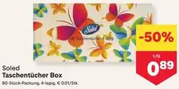 MPreis Soled Taschentücher Box Angebot